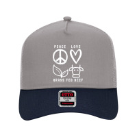 Biohacking Grass Fed Beef Ketosis Keto Butter Bacon Biohack T Shirt Mesh Back Trucker Hat | Artistshot