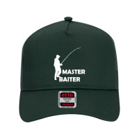 Aster Baiter Mens Rude Fishing Mesh Back Trucker Hat | Artistshot