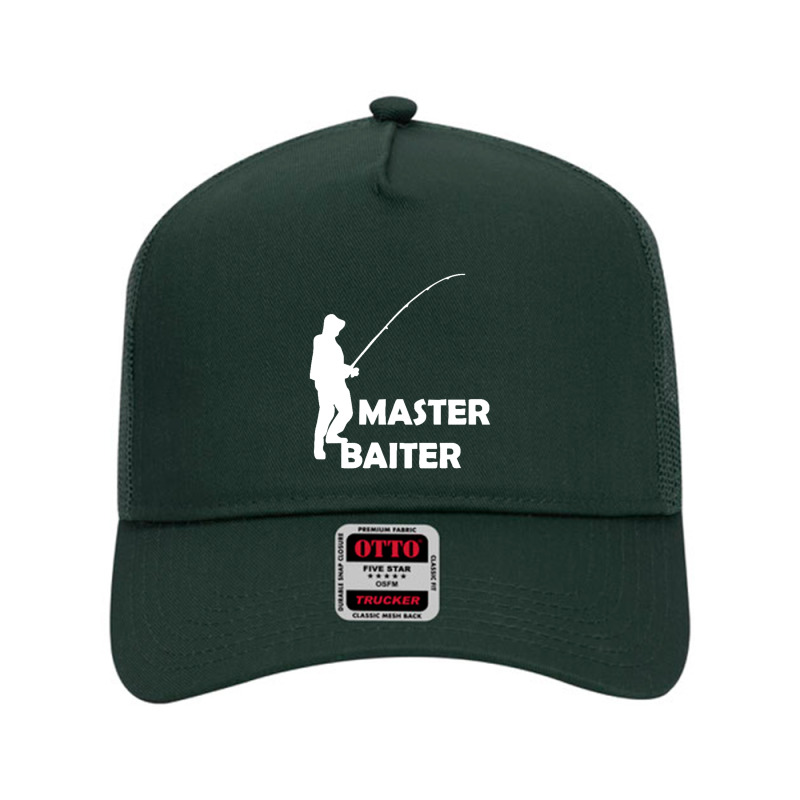 Aster Baiter Mens Rude Fishing Mesh Back Trucker Hat by michaelnaher | Artistshot