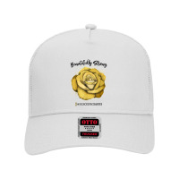 Beautifully Strong Childhood Cancer Warrior Rose T Shirt Mesh Back Trucker Hat | Artistshot