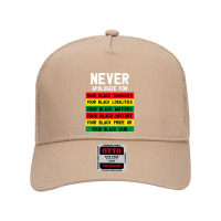 Juneteenth Black Pride Never Apologize For Your Blackness Mesh Back Trucker Hat | Artistshot