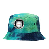 Order Of The Holy Sepulchre Of Jerusalem Shield Raglan Baseball Tee Tie Dyed Bucket Hat | Artistshot