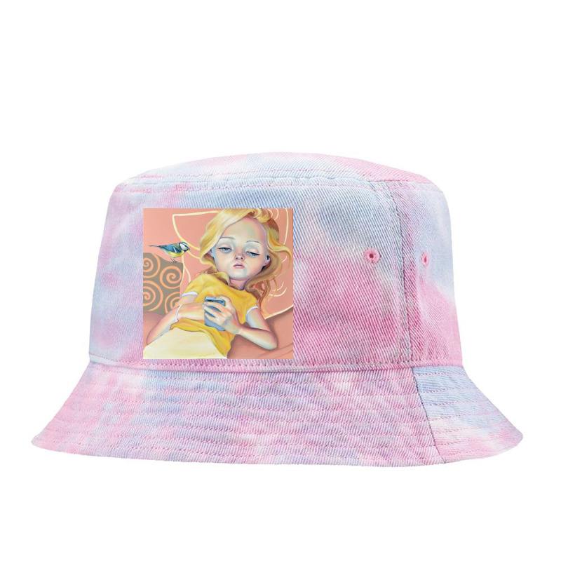 Giclee - Little Voice Tie Dyed Bucket Hat | Artistshot