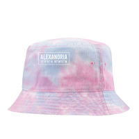 Alexandria La Louisiana Funny City Coordinates Home Gift T Shirt Tie Dyed Bucket Hat | Artistshot