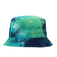 Sarah Records 501 Glass Arcade Compilation Tie Dyed Bucket Hat | Artistshot