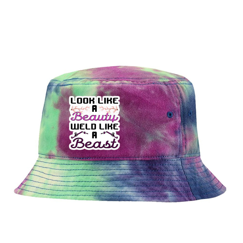 Lightning Strikes Twice 82236969 Tie Dyed Bucket Hat by siti22 | Artistshot