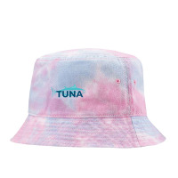 Line Art Blue Tuna Illustration Tie Dyed Bucket Hat | Artistshot