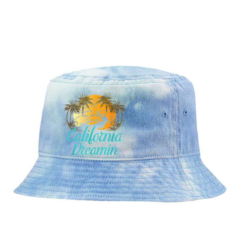 California Dreamin Tie Dyed Bucket Hat by labilsekali | Artistshot