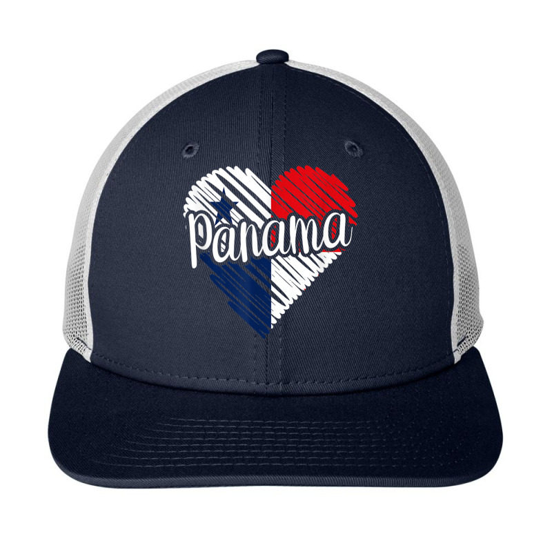 Panama For Men Panamanian Heart Flag For Women Panama Snapback Trucker Cap by Hoang95 | Artistshot