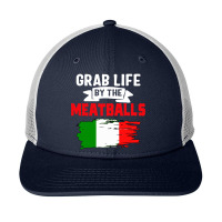 Funny Meatballs, Italian Humor Snapback Trucker Cap | Artistshot