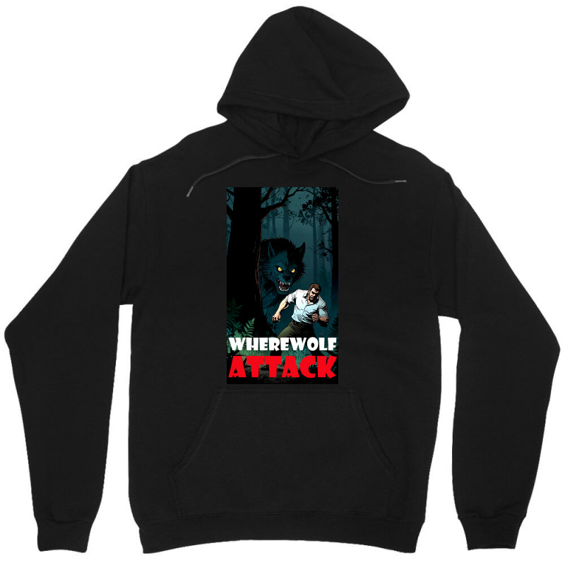 Wherewolf Attack Unisex Hoodie by DTFDOT | Artistshot