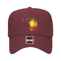 Famous Paintings T  Shirt Island Of New Providence By Albert Bierstadt Adjustable Baseball Cap | Artistshot