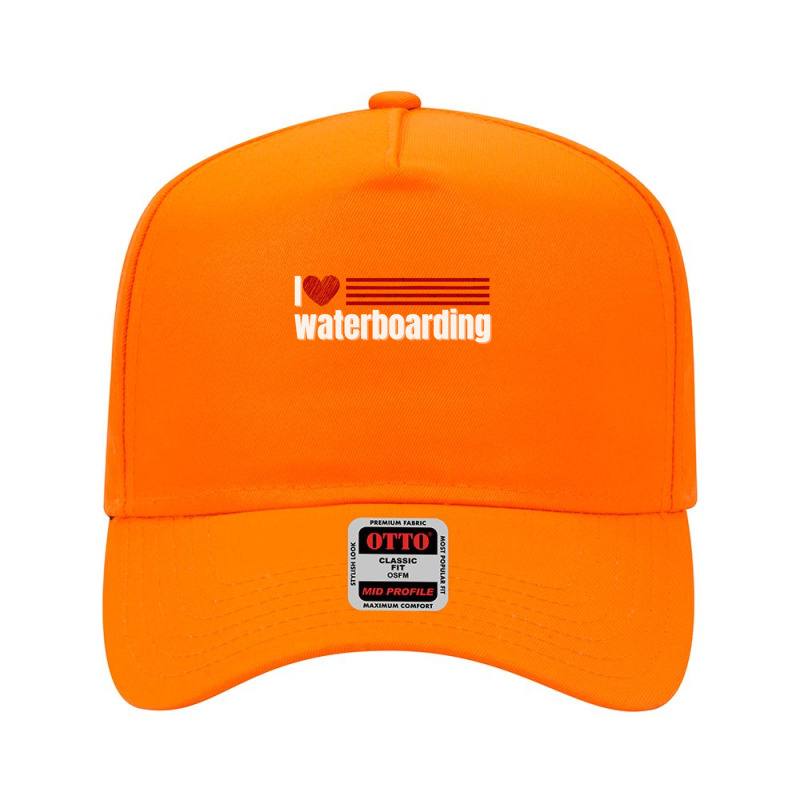 Ich Liebe Waterboarding Adjustable Baseball Cap | Artistshot