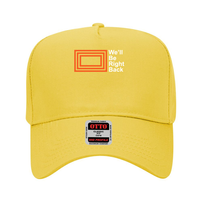 The Eric Andre Show - Well Be Right Back Shirt, Music, Movie, Film, Ga Adjustable Baseball Cap by Susana Ghossein | Artistshot