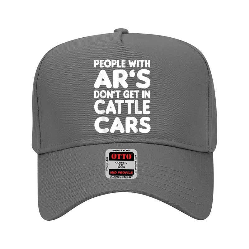 People With Ar's Don'gein Cattle Cars Sarcastic Characters Video Game Adjustable Baseball Cap by KhalilDesign | Artistshot