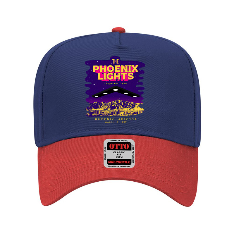 The Phoenix Lights, The Phoenix Lights Vintage, The Phoenix Lights Art Adjustable Baseball Cap | Artistshot