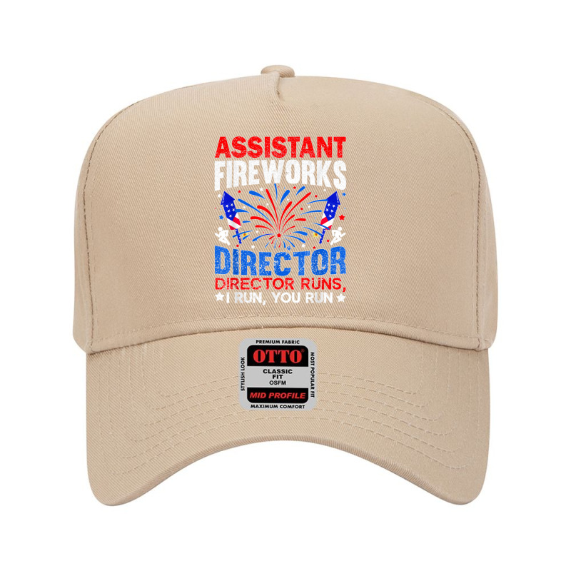 Assistant Fireworks Director Usa Independence Day July 4th Adjustable Baseball Cap by MICHAELFRANCISSMITH | Artistshot