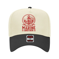 Proud Marine Brother Adjustable Baseball Cap | Artistshot