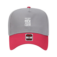 Dont Panic I Can Pick Any Lock Locksmith Adjustable Baseball Cap | Artistshot