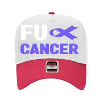 Fuck Cancer Tshirt   Fuck Stomach Cancer Awareness Adjustable Baseball Cap | Artistshot