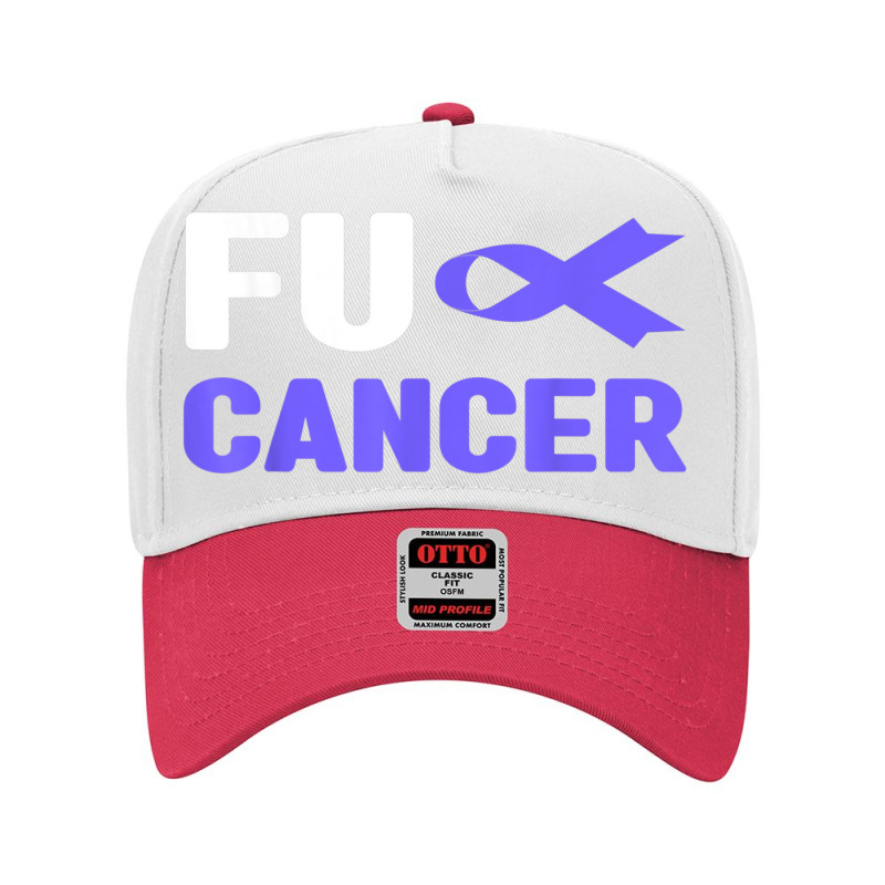 Fuck Cancer Tshirt   Fuck Stomach Cancer Awareness Adjustable Baseball Cap by Market | Artistshot