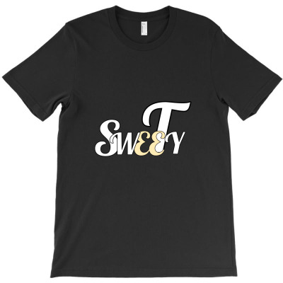 Sweety B/w T-shirt Designed By Om Hari Thakur
