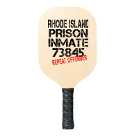 Halloween Rhode Island Prisoner Party Costume Tshirt Pickleball Paddle | Artistshot