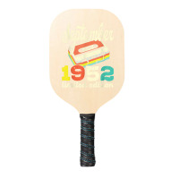 70th Birthday September 1952 Retro Cassette Limited Edition Pickleball Paddle | Artistshot