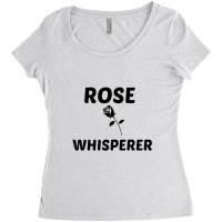 Rose Whisperer Women's Triblend Scoop T-shirt | Artistshot