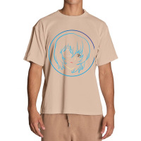 Rei Ayanami's Face - 06a Urban Heavy T-shirt | Artistshot