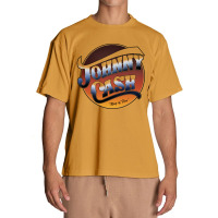 Johnny Cash Ring Of Fire (w) Urban Heavy T-shirt | Artistshot