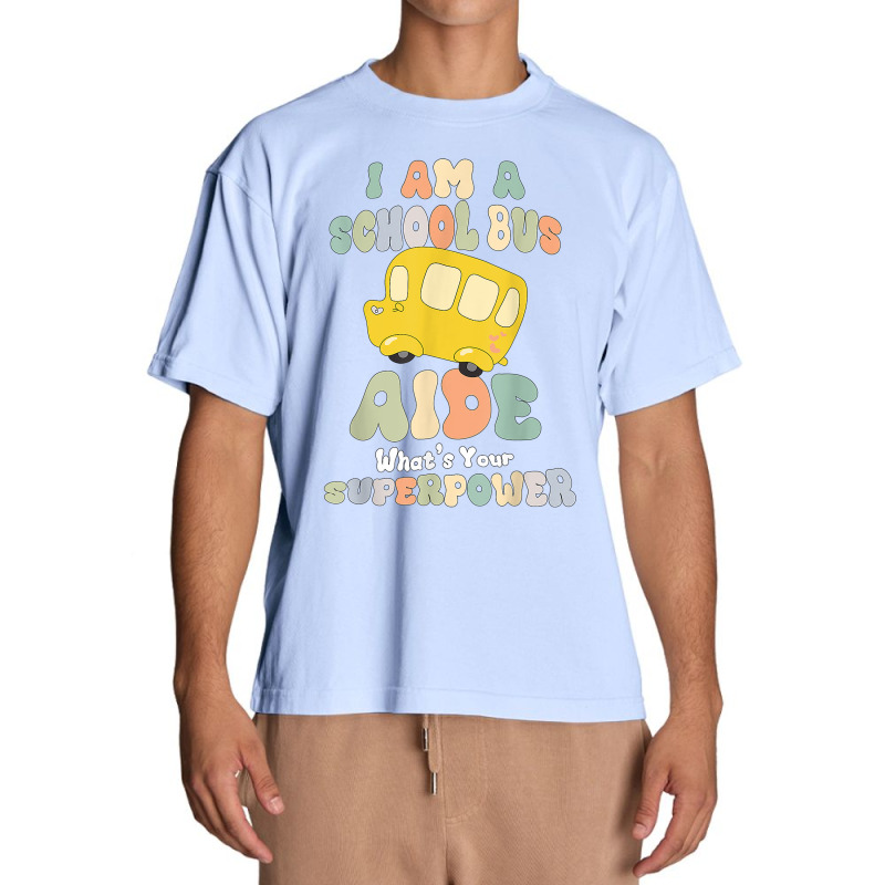 I Am A School Bus Aide Urban Heavy T-shirt by ShannonFrancis | Artistshot