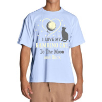 I Love My Bambino Cat To Moon Cat Lover Funny Kitten Urban Heavy T-shirt | Artistshot