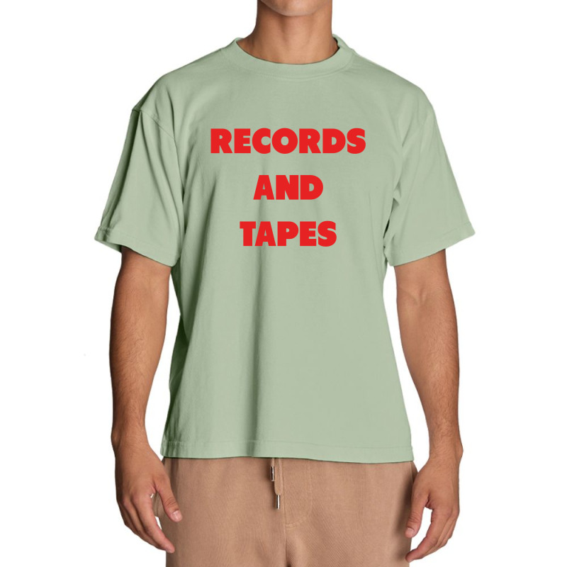 Records And Tapes Urban Heavy T-shirt | Artistshot