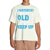 I Waterski Like An Old Man   Grandpa Waterskier Waterskiing Tank Top Urban Heavy T-shirt | Artistshot