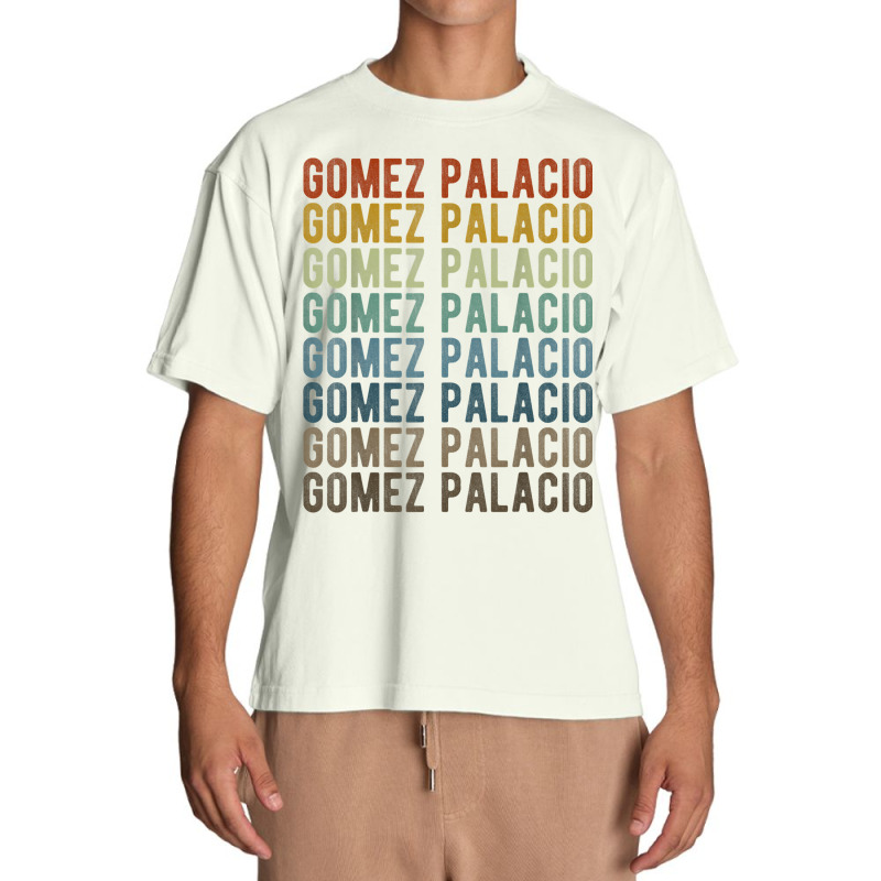 Gomez Palacio City Mexico Retro Urban Heavy T-shirt | Artistshot