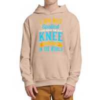 Knee Surgery Warrior   Knee Joint Replacement Surgeries Urban Pullover Hoodie | Artistshot