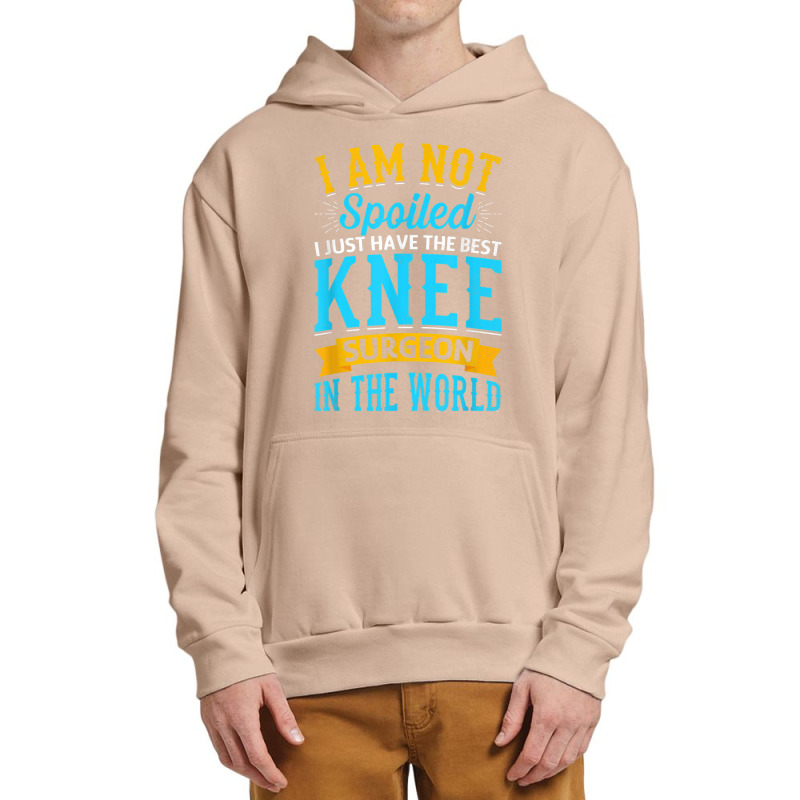 Knee Surgery Warrior   Knee Joint Replacement Surgeries Urban Pullover Hoodie | Artistshot