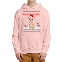 Chihuahua Christmas Dog Light Ugly Sweater Urban Pullover Hoodie | Artistshot