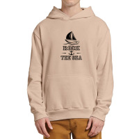 Sailing Rock The Sea Sailing Ship Anchor Skipper Urban Pullover Hoodie | Artistshot