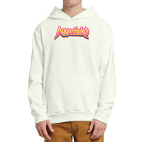 Aggretsuko Colorburst Urban Pullover Hoodie | Artistshot