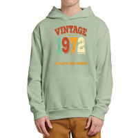 Vintage 1972, 50th Birthday Gift Urban Pullover Hoodie | Artistshot