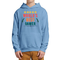 Worlds Best Gamer Classic Urban Pullover Hoodie | Artistshot