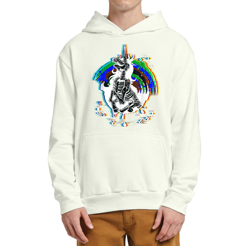 Lightning Unicorn Strike Urban Pullover Hoodie by Stunner | Artistshot