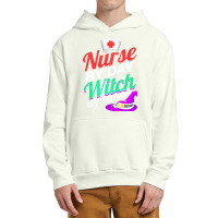 Nurse By Day Witch By Night Costume Halloween T Shirt Urban Pullover Hoodie | Artistshot