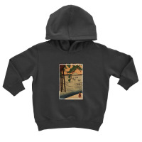 Two Bar Tailed Godwits By Ohara Koson 107088396 Toddler Hoodie | Artistshot