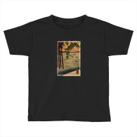 Two Bar Tailed Godwits By Ohara Koson 107088396 Toddler T-shirt | Artistshot