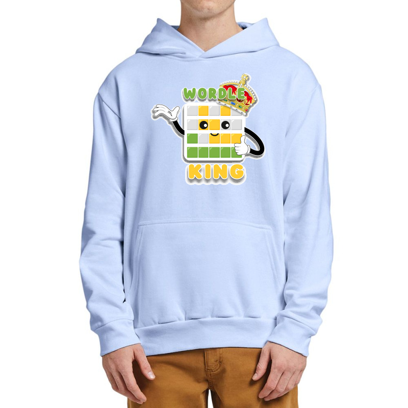 Wordle King Daily Word Game Wordle Kawaii Urban Pullover Hoodie | Artistshot