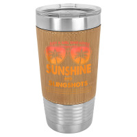 Just A Girl Who Loves Sunshine And Slingshots For Woman Tank Top Leatherette Tumbler | Artistshot