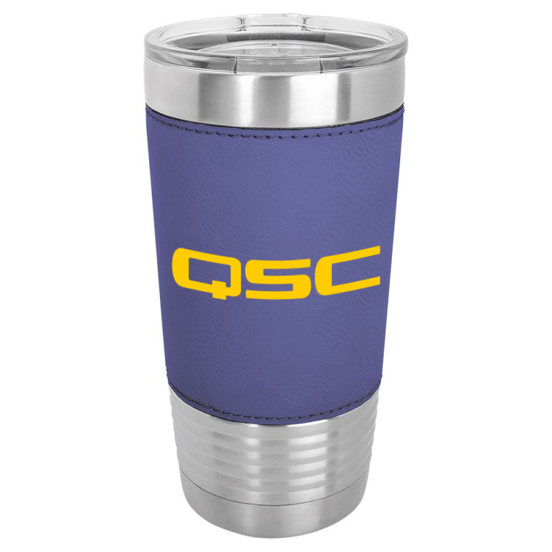 Qsc Orange Subwoofer Leatherette Tumbler | Artistshot